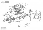 Bosch 0 603 230 503 St 350 Universal Jigsaw 220 V / Eu Spare Parts